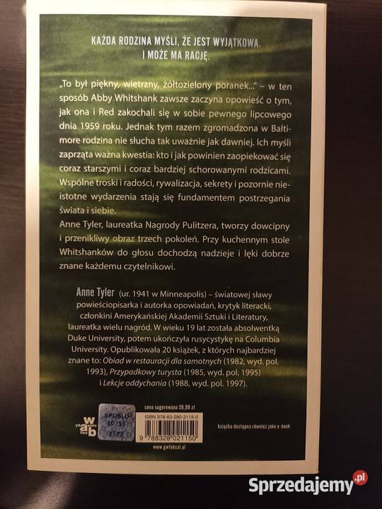 Anne Tyler Na szpulce niebieskiej nici Warszawa