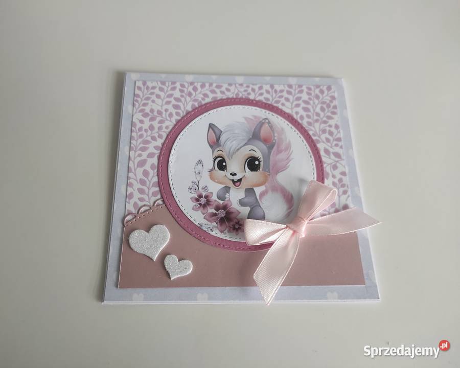 Kartka okolicznościowa ręcznie robiona na