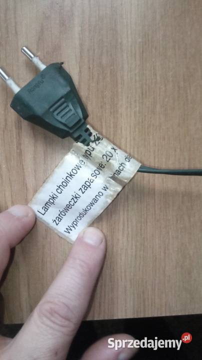 Lampki choinkowe z lat PRL