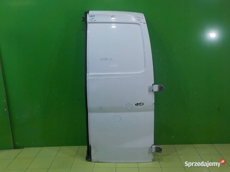 NISSAN NV200 15 DCI 12R VAN drzwi prawe tylne Suków