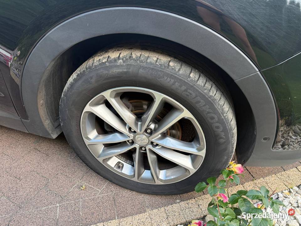 Hyundai Santa Fe III 22 2017 blue Premium 4x4 Hyundai wielkopolskie Konin