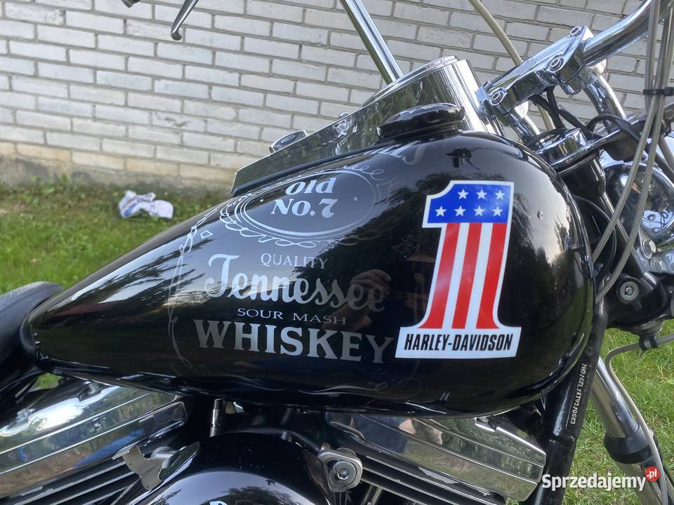 Harley Davidson FXDWG Evo chopper świętokrzyskie Dwikozy