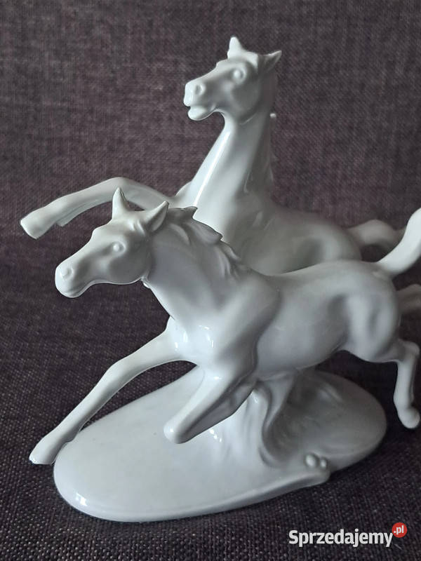 Figurka porcelanowa Lippelsdorf Skwierzyna