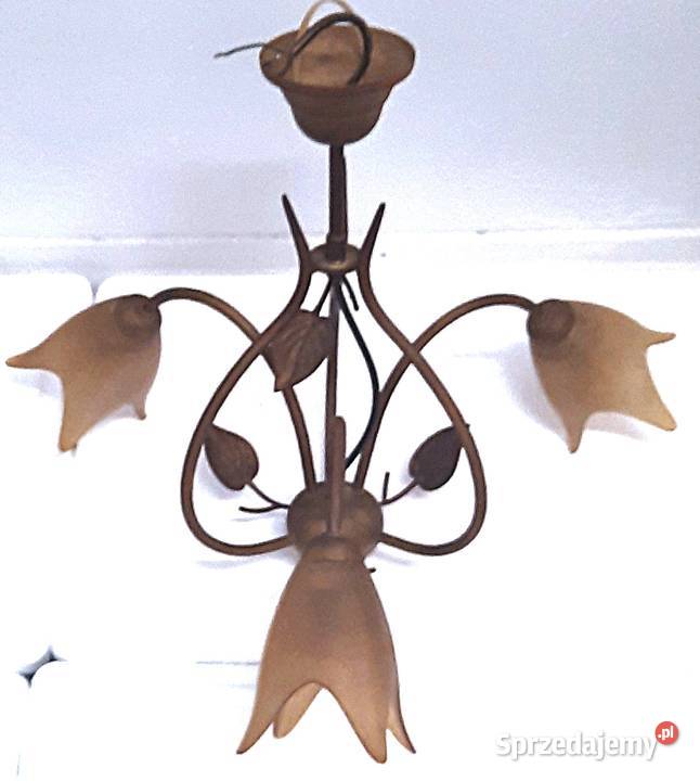 Sprzedam Okazałą Stylową Lampę Sufitową