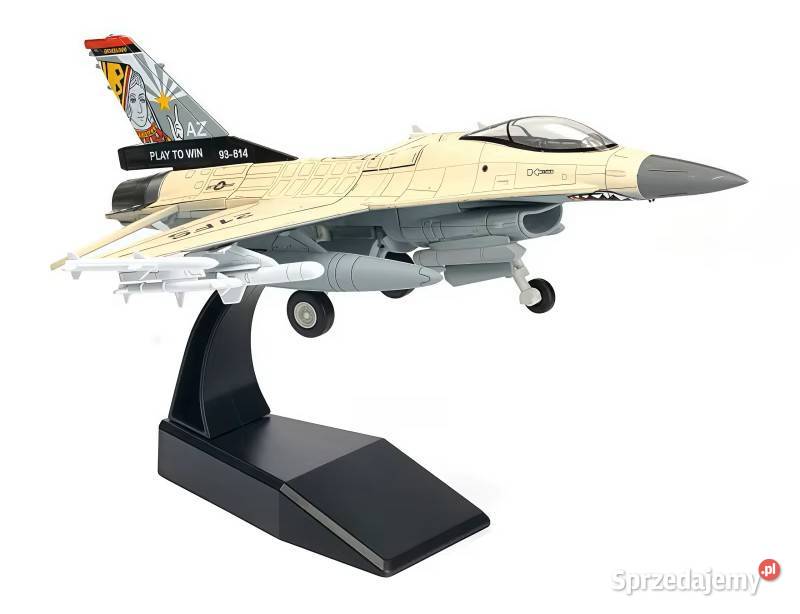 Samolot F16 Falcon Diecast Skala 172 Modelarstwo Milanówek sprzedam