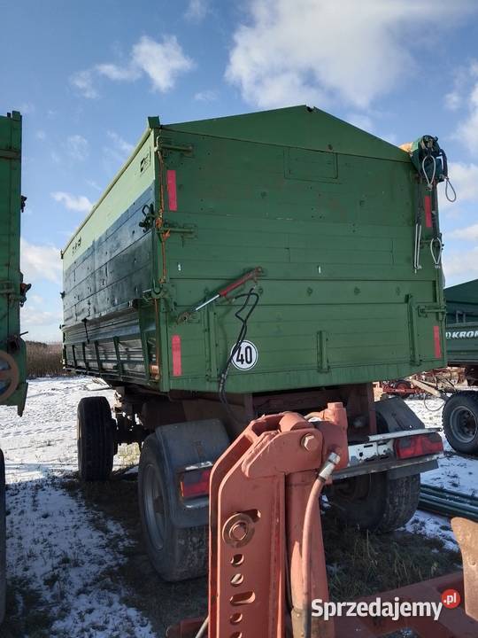 Przyczepa wywrotka dmc 16 mazowieckie Małomierzyce sprzedam