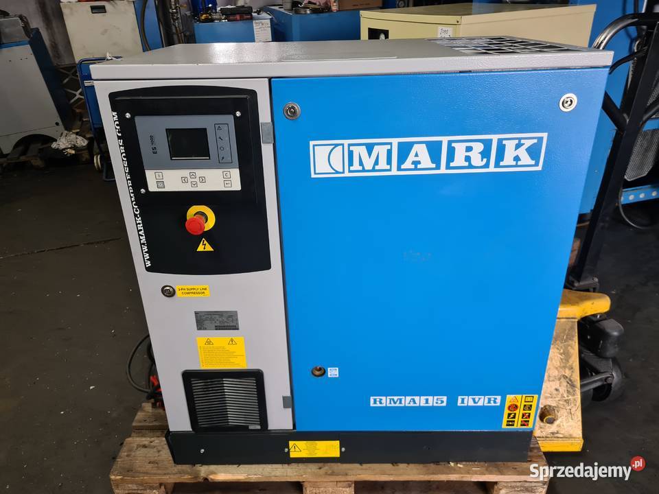 Kompresor śrubowy MARK MSA IVR 15 15 kw Zduny