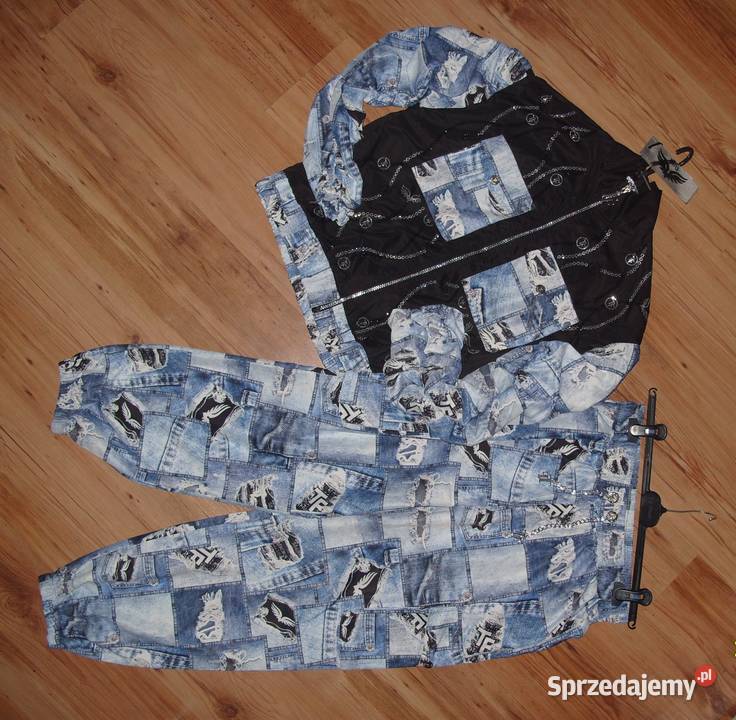 Dres ala jeans TATU spodnie bojówki kurtka Rawicz
