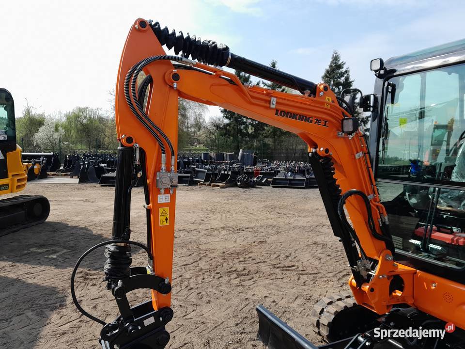 NOWA KOPARKA GĄSIENICOWA 2 TONY LONKING JCB sprzedam