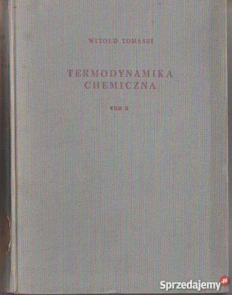 7227 TERMODYNAMIKA CHEMICZNA TOM II Czyrna sprzedam