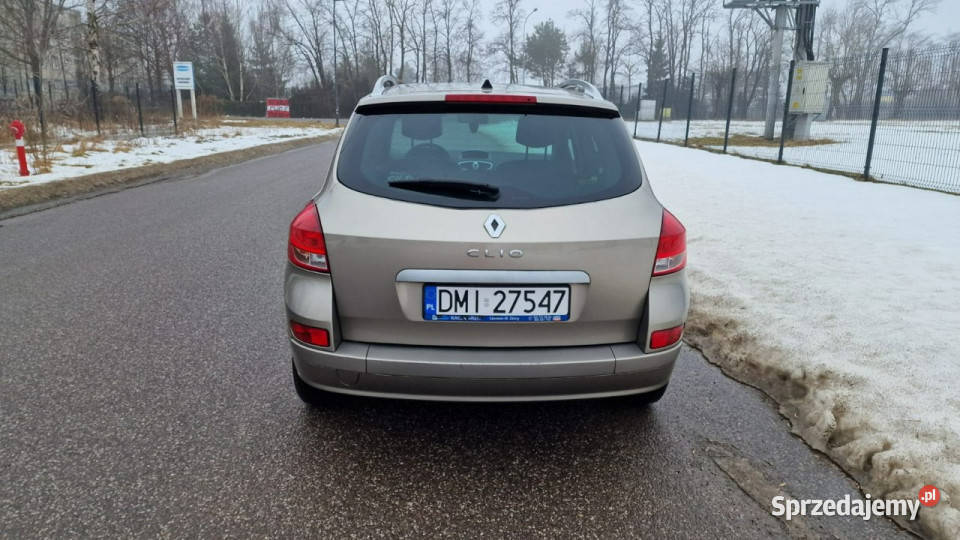 Renault Clio 15dCi LIFT 2009r Klima Tempomat VAT marża Pabianice