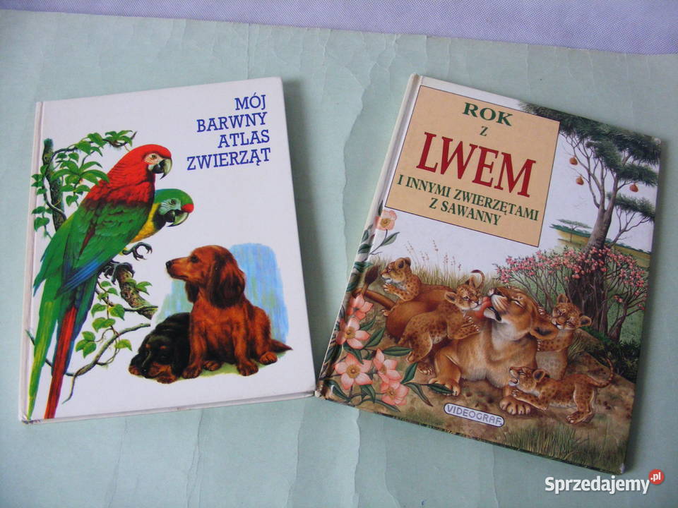 z lwem i innymi zwierzętami Mój barwny atlas Oborniki Śląskie