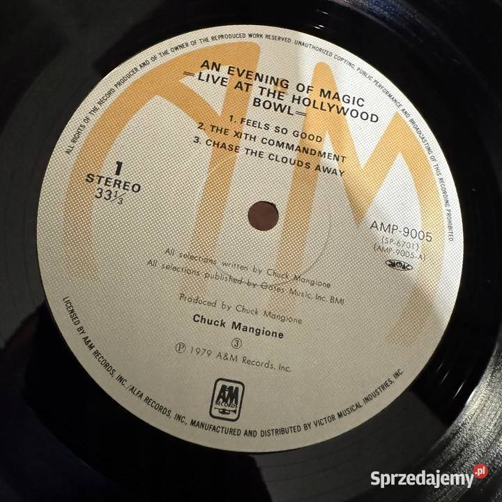 Chuck Mangione Live At Hollywood Bowl NMNM Japan Gdynia