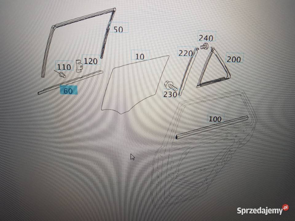 listwa ozdobna Lewy Tył ML164 Gdańsk