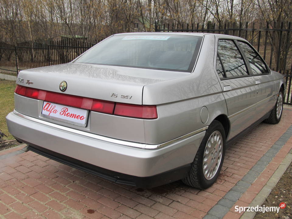 Alfa Romeo 164 Super 30 V6 Busso 211 automat skórzana tapicerka 164 Samochody osobowe lubelskie