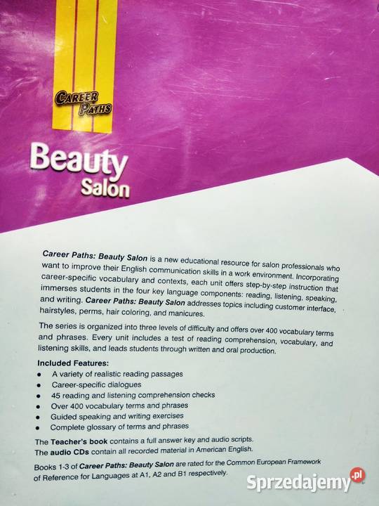 Beauty salon angielski używane outlet podręcznik Warszawa