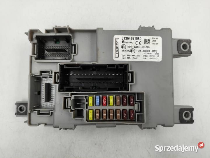 Sterownik Silnika Citroen Nemo 14 HDI 9666934680 Wyszków