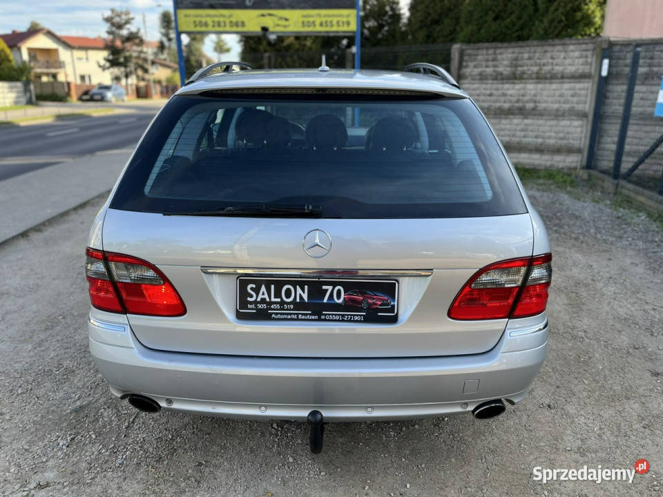 Mercedes E 280 30 Automat Grzane Skóry Szyber kurtyny powietrzne Częstochowa
