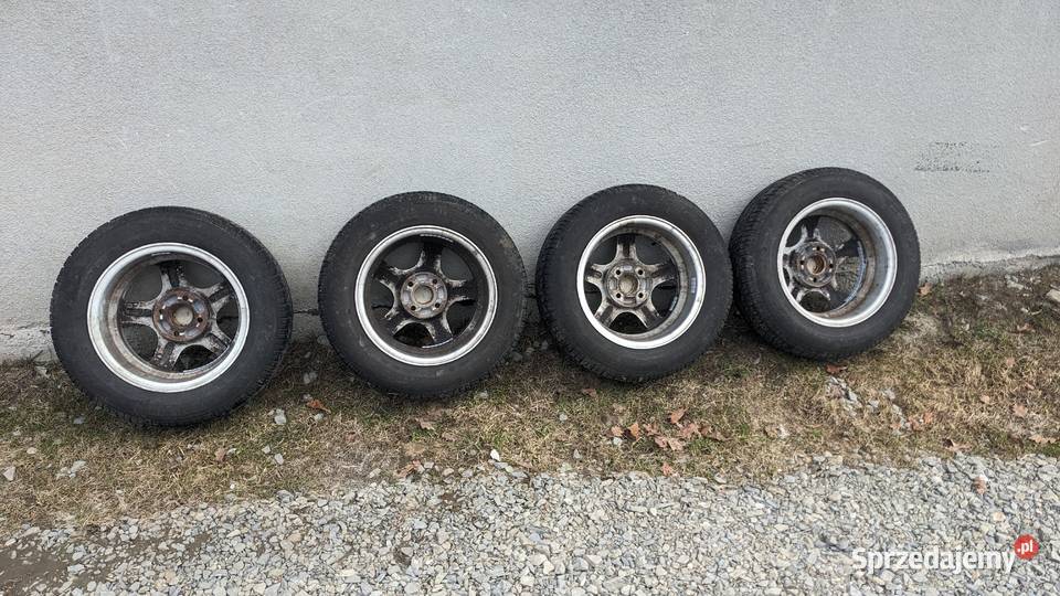 Koła Alufelgi Opony 14 4x100 letnie KPL małopolskie Jabłonka sprzedam