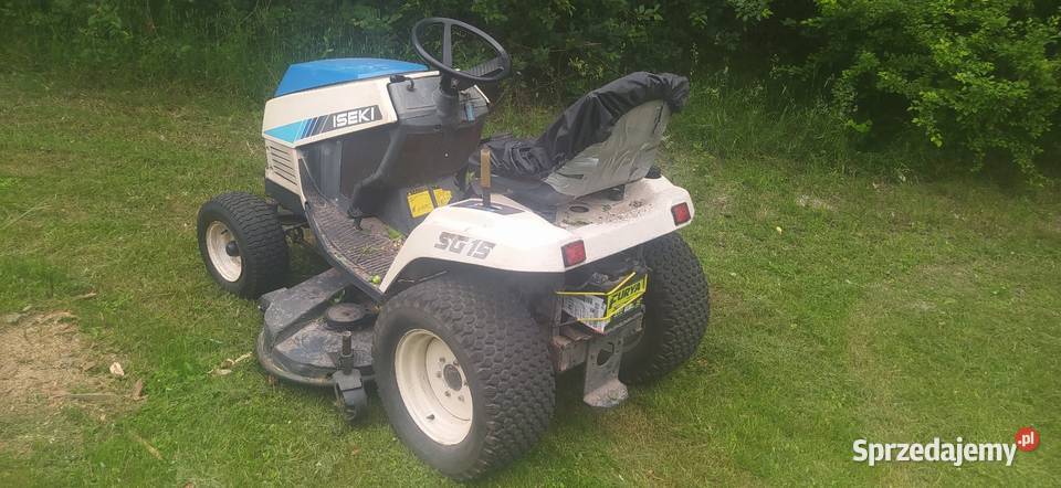 Traktorek kosiarka Isenie sg15 diesel 2 cylindry