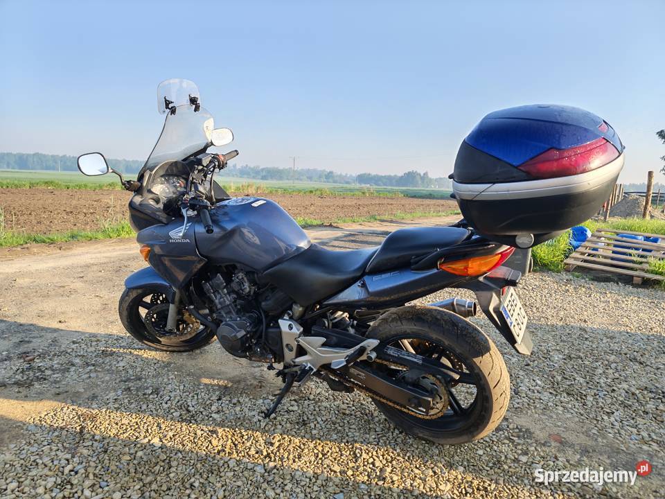 Honda CB 600F CBF ABS z kufrem motocyklisty Katowice