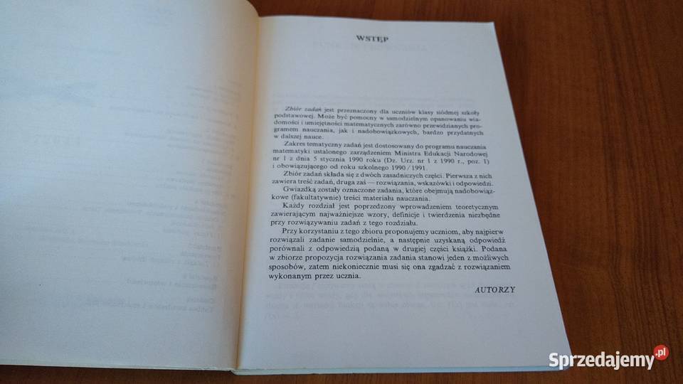 Matematyka 7 zbiór zadań z rozwiązaniami klasy Gdańsk