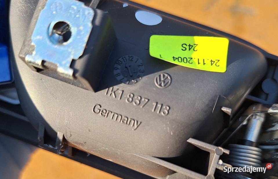 Vw Golf Klamka wewnętrzna lewa 1K1837113 Radom sprzedam