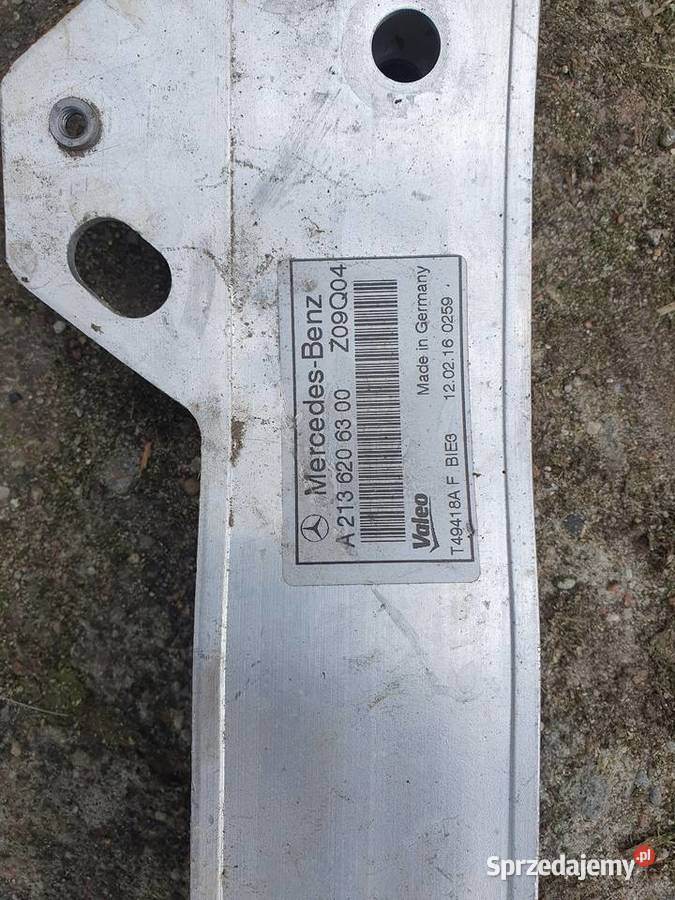 MERCEDES W213 ODBÓJ WSPORNIK PASA LEWY PRAWY