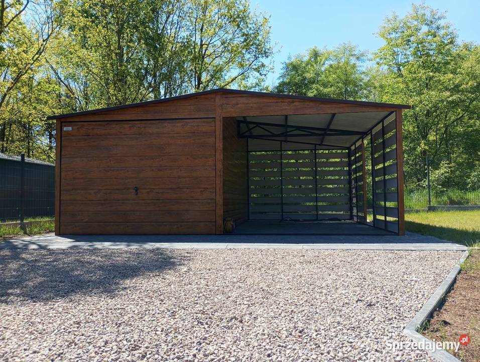 Garaż z wiatą 6x5 i inne wymiary Mielec sprzedam