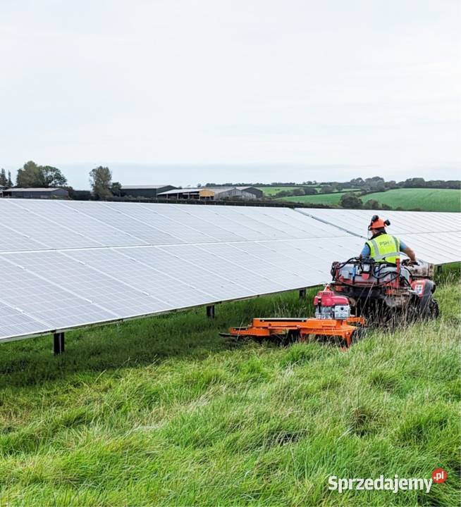 Kosiarka spalinowa do koszenia wokół słupów farm Warszawa