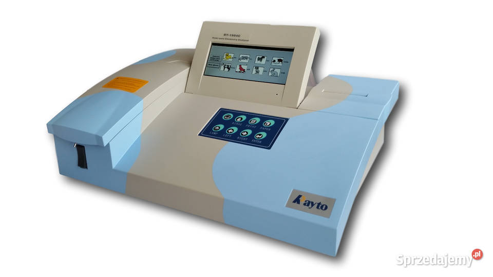 Analizator biochemiczny Rayto 1904C Wyposażenie szpitali i gabinetów Lutomiersk sprzedam