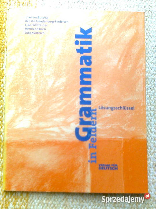 Grammatik in Feldern Joachim Buscha i inni niemiecki Warszawa