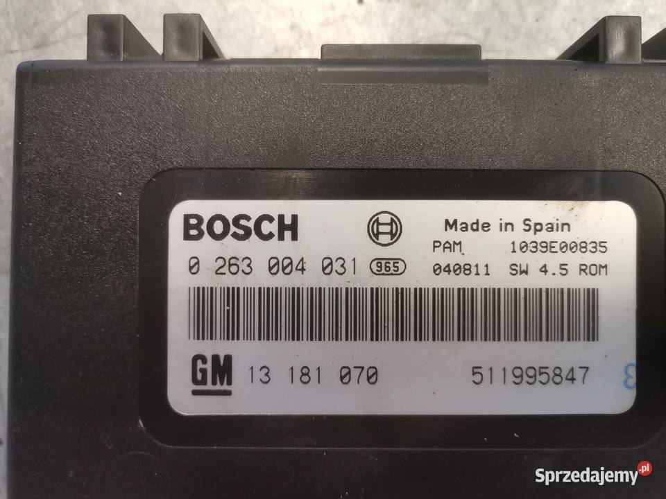 OPEL ASTRA H MODUŁ STEROWNIK CZUJNIKÓW Nowy Sącz sprzedam