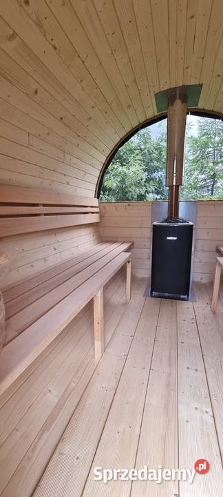 Sauna ogrodowa 3m Taras PRODUCENT