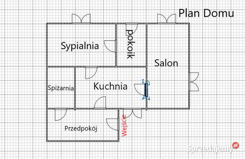 Dom z działka z potencjałem w Dobryniu Dużym