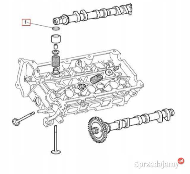 PODKŁADKA POPYCHACZA ZAWORU STYPE XJ XTYPE