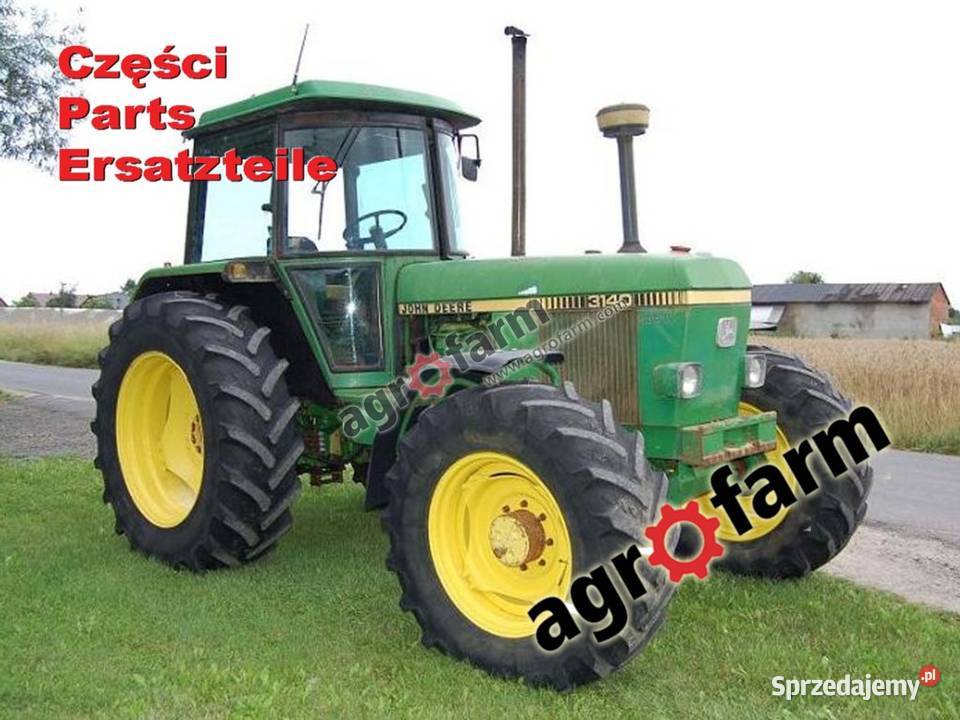 John Deere 3140 części skrzynia biegów silnik Byków