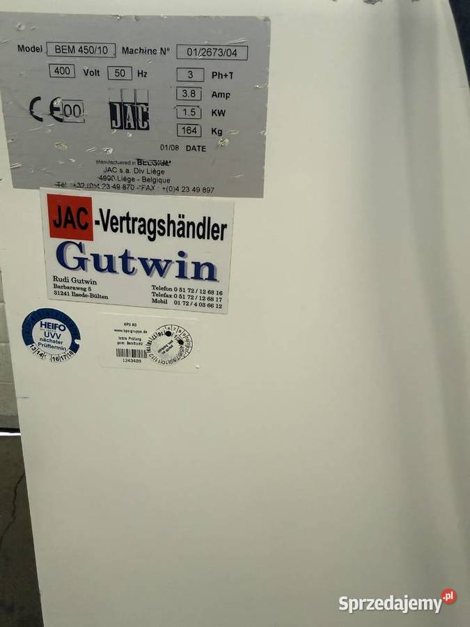 Krajalnica do chleba JAC BEM 45010