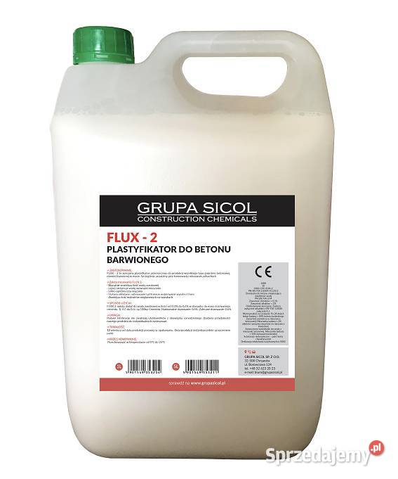 Plastyfikator dodatek do betonu FLUX2 do betonu Nysa sprzedam