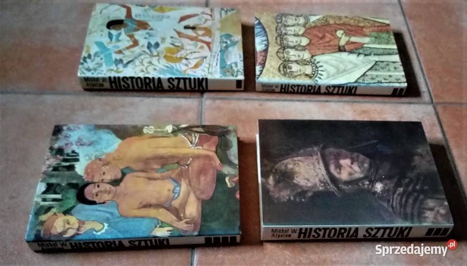 HISTORIA SZTUKI AŁPATOW komplet 4 TOMY Kultura i Rozrywka sprzedam