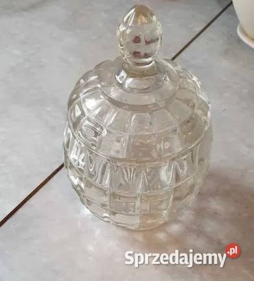 Zastawa szklana szkło PRL Warszawa