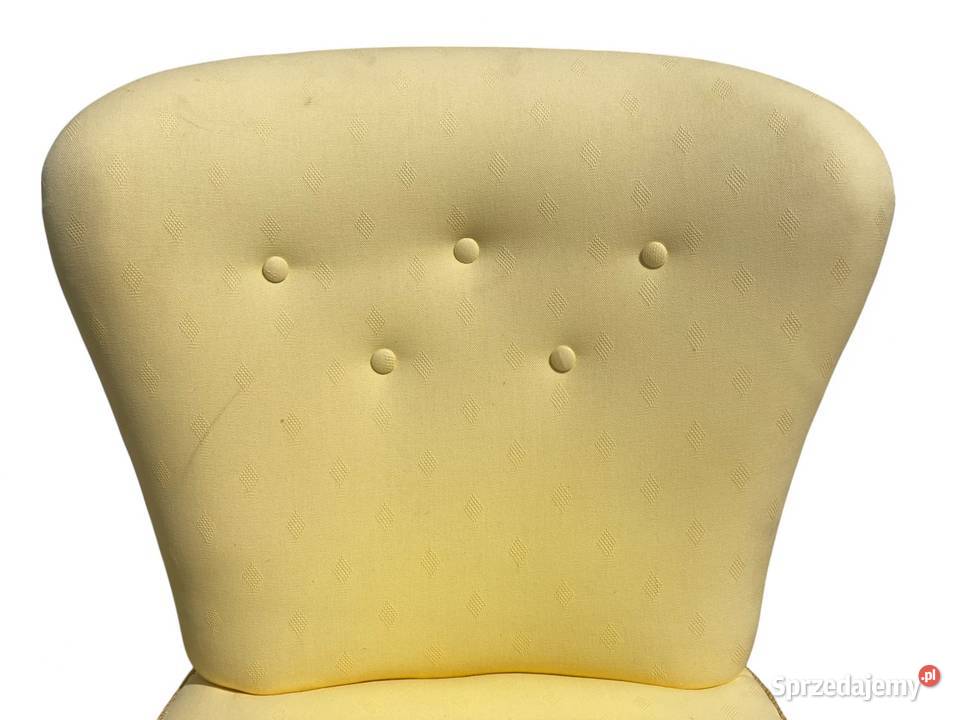 Fotel koktajlowy w stylu ludwikowskim z Gryfice sprzedam