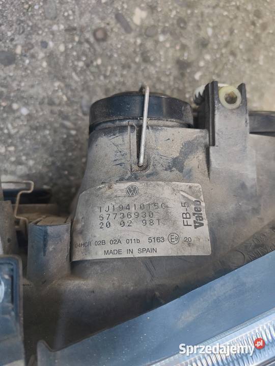 Lampy przednie VW Golf 4 osobowe Wodzisław Śląski sprzedam