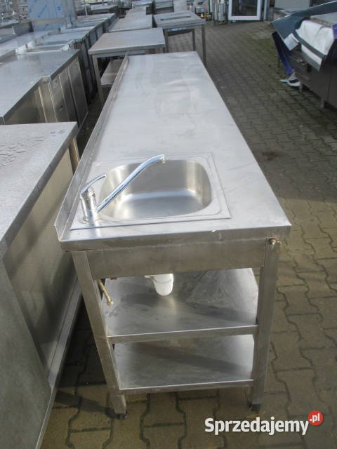 Stół Zlew Gastronomiczny Z 2 Półkami 2806085