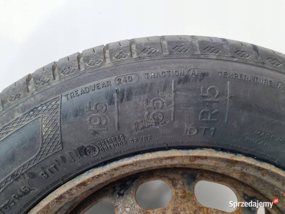 KOŁO ZAPASOWE Peugeot Citroen C3 II zapas felga stalowe Rudka