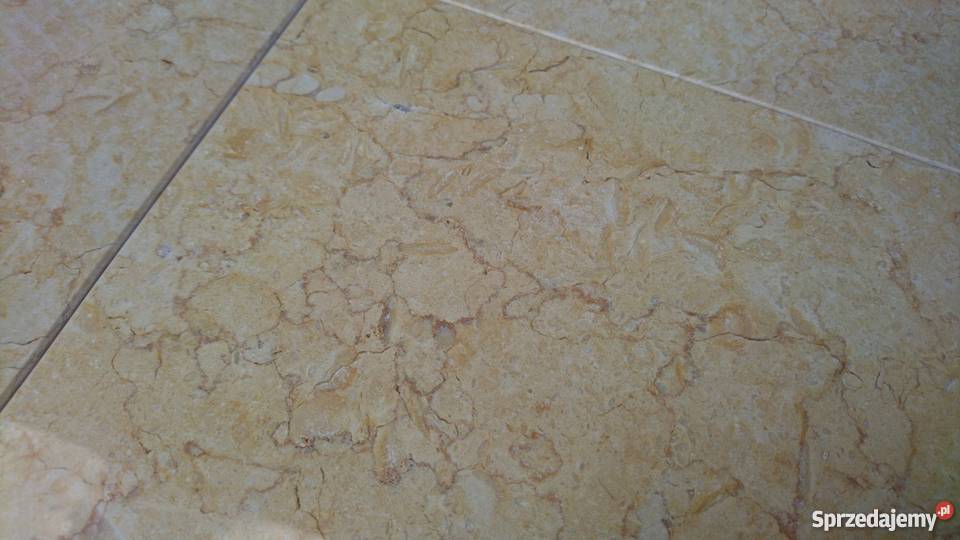 Płytki marmurowe GIALLO ATLANTIDE w piaskowym Niemcza