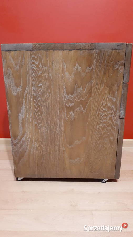 Kontenerek pod biurko drewno sosnowe kolor Rybnik