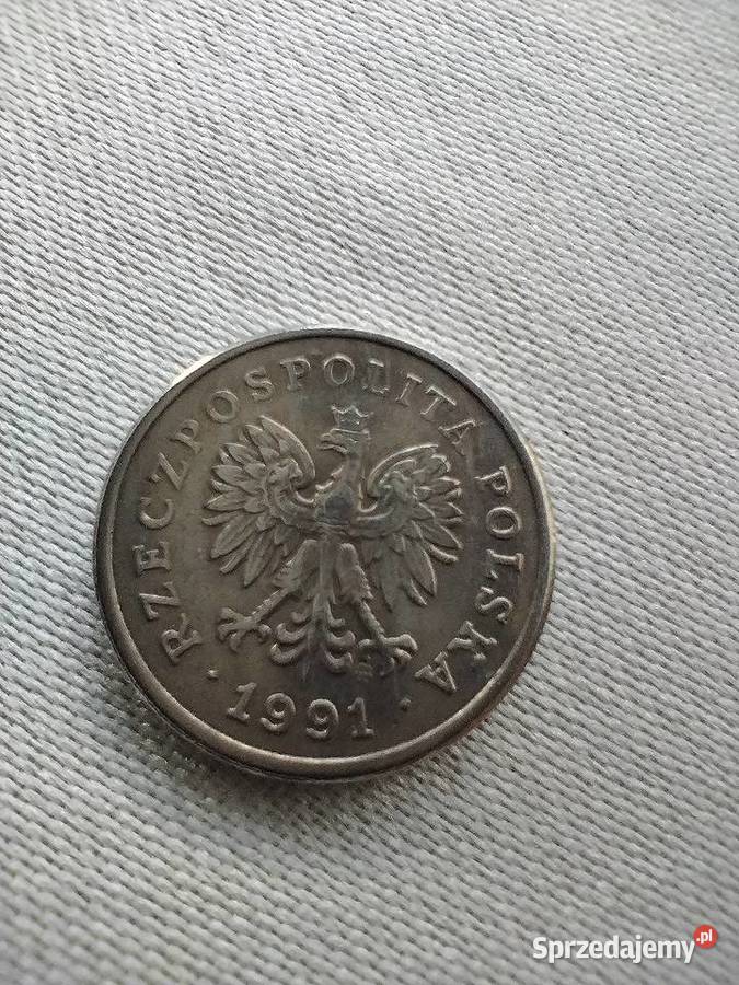 Moneta 20 grz 1991 roku Skoczów