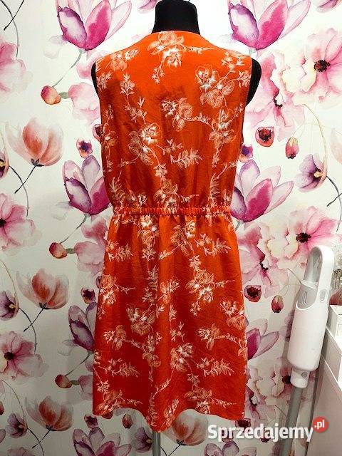 dunnes stores sukienka modny wzór kwiaty nowa 40 Choszczno