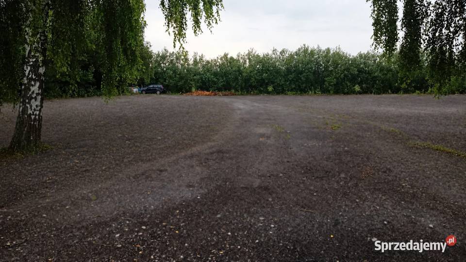 Utwardzony plac 2400 m pod TIR garaż z kanałem 2400m2 Wynajem Nowe Miasto nad Wartą